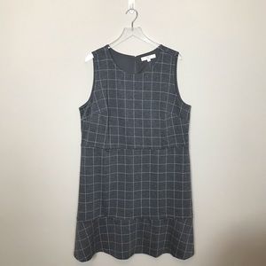 LOFT Dresses - Loft Pink and Grey Shift Dress LOFT Dresses - Loft Pink and Grey Shift Dress
